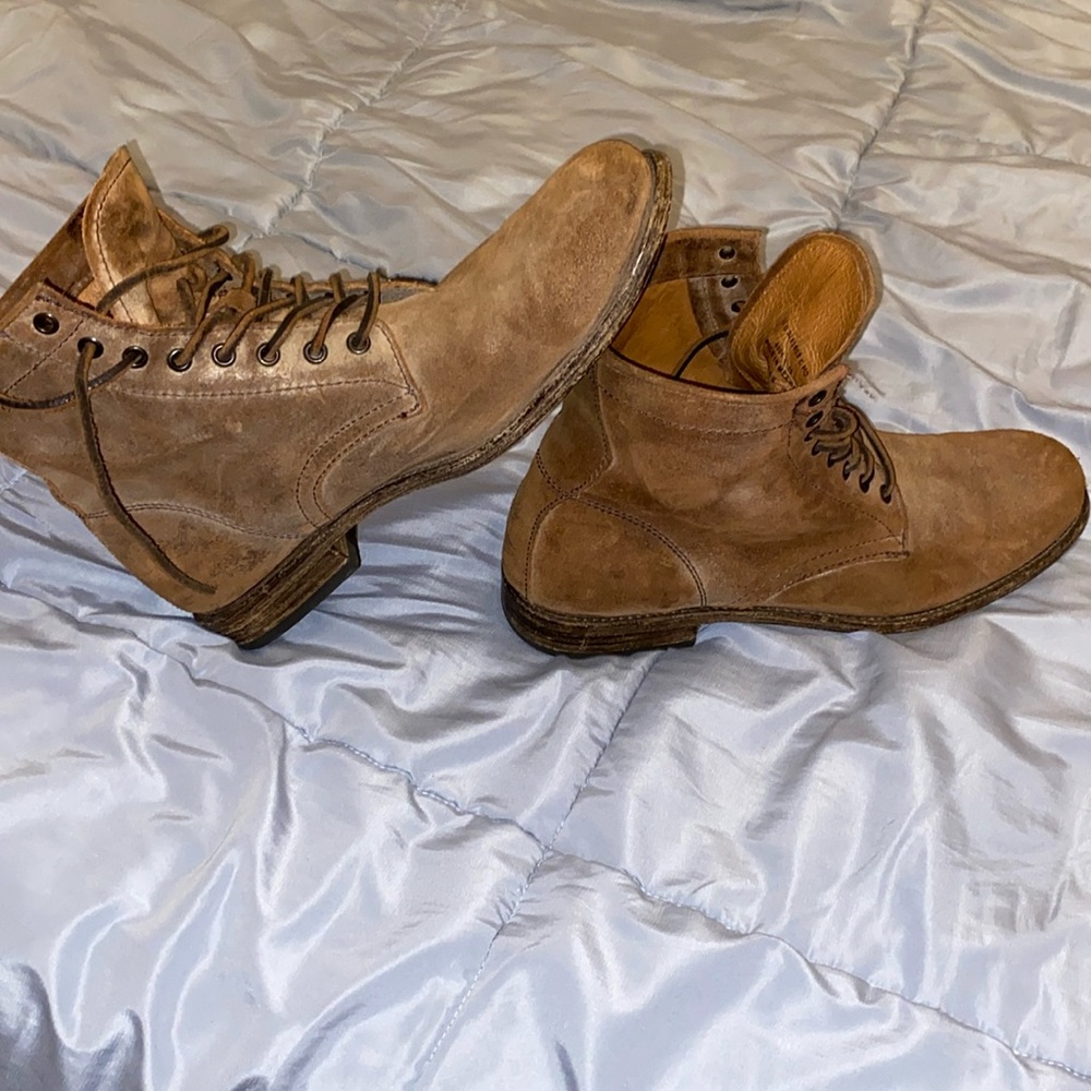 Frye Tyler Lace Ups - Suede